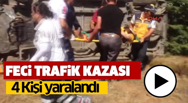 Isparta'da Trafik Kazası!