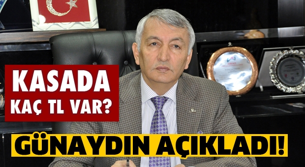 Günaydın, Isparta Belediyesi’nin Kasasında Kaç Lira Var Açıkladı