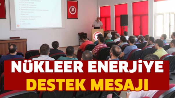 Isparta'dan Nükleer Enerjiye Destek Mesajı!