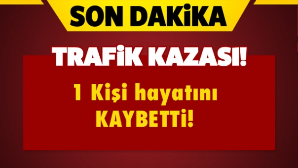 Isparta'da Trafik Kazası! 1 Kişi Hayatını Kaybetti