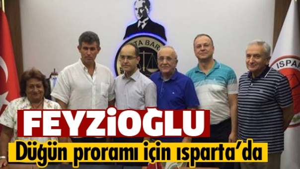 Türkiye Barolar Birliği Başkanı Feyzioğlu Isparta'ya Geldi
