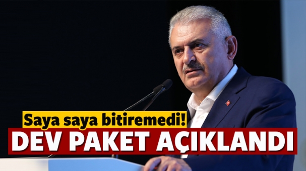 Başbakan Dev Paketi Açıkladı!