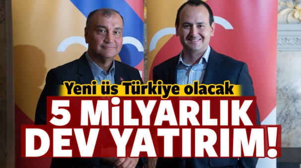 Yeni Üs Türkiye Olacak! 5 Miyarlık  Dev Yatırım