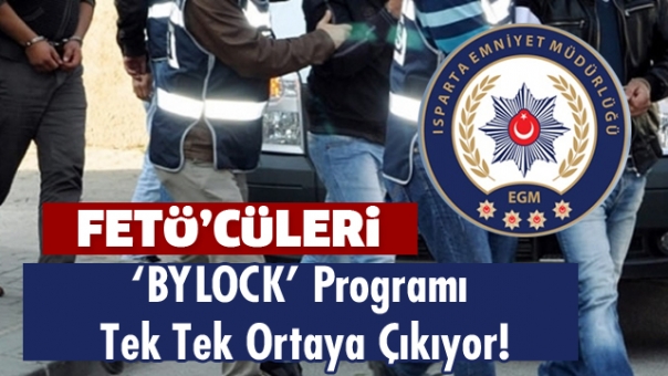 Isparta'da 7 Kişi 'BYLOCK'tan Tutuklandı