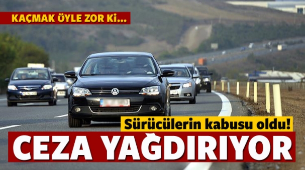Sürücüler dikkat! Sizin de başınız yanabilir...