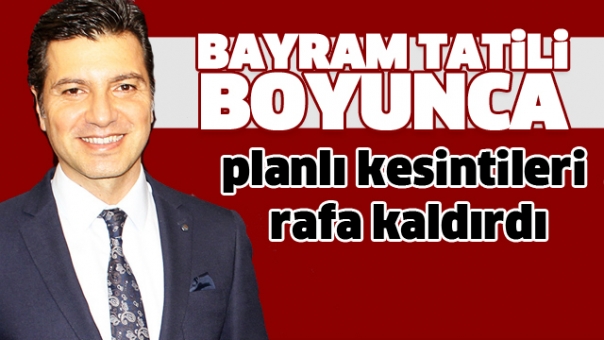 AEDAŞ, Kurban Bayramı tatili boyunca planlı kesintileri rafa kaldırdı 