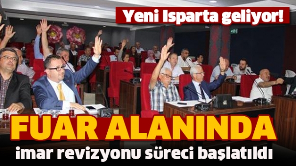 ​Fuar Alanında imar revizyon süreci başlatıldı