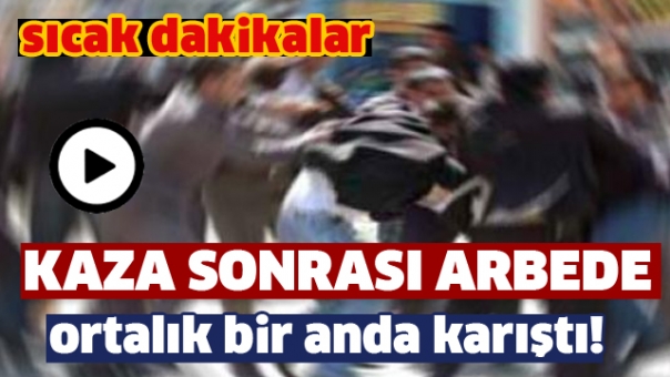 Isparta'da Kaza Sonrası Arbede! Ortalık Bir Anda  Karıştı