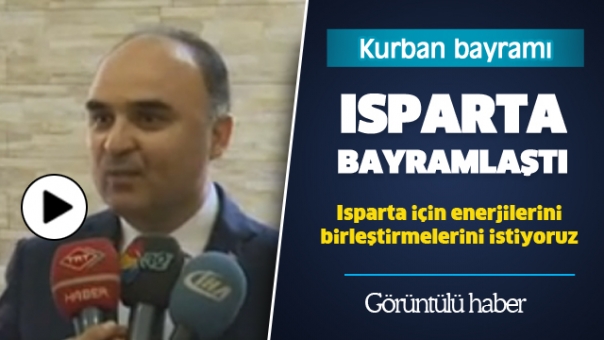 Isparta Bayramlaştı Video Haber