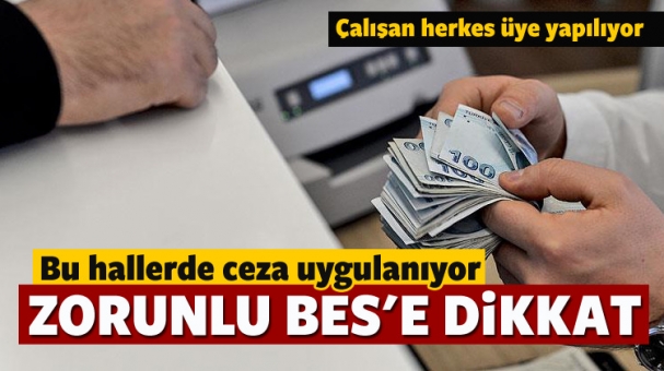 Zorunlu BES'te bunlara dikkat!