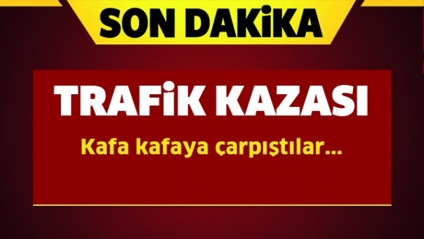 Isparta Antalya Yolunda Trafik Kazası!