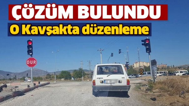 Isparta'da Kaza Merkezi Kavşağa Düzenleme Geldi
