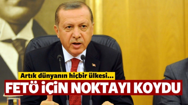 Cumhurbaşkanı Erdoğan.FETÖ İçin Son Noktayı Koydu!