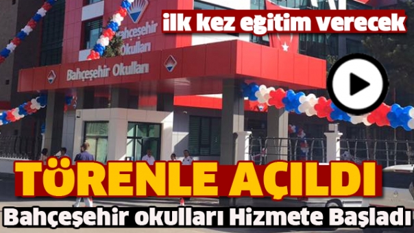 ISPARTA BAHÇEŞEHİR OKULLARI EĞİTİM ÖĞRETİME  BAŞLADI