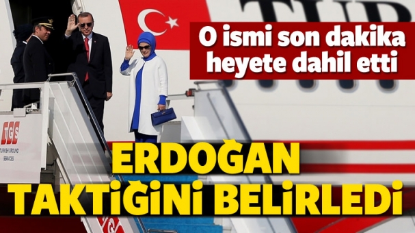 Erdoğan ABD heyetine o ismi de ekledi!