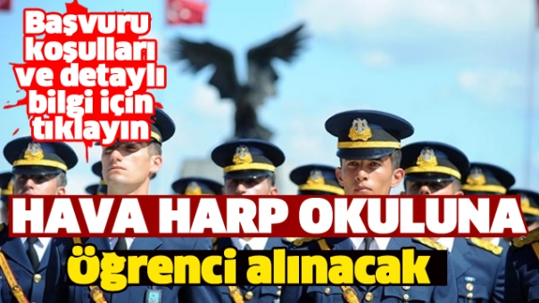 HAVA HARP OKULUNA ÖĞRENCİ ALIMI YAPILACAK