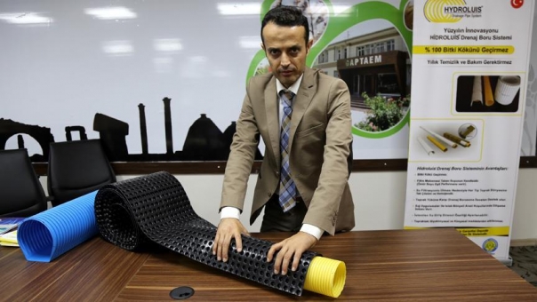 Türk girişimci tıkanmayan drenaj borusu yaptı