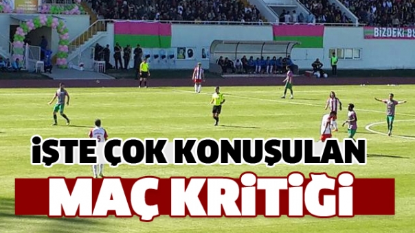 DAVRAZSPOR MAÇI KRİTİĞİ