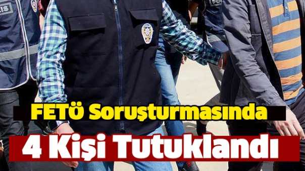 Isparta'da Fetö Operasyonuna 4 Tutuklama