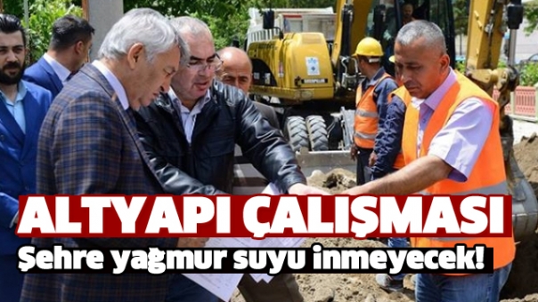ŞEHRE ARTIK YAĞMUR SUYU İNMEYECEK