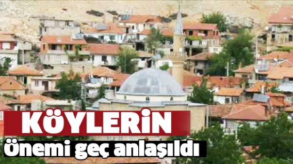 Isparta'da Köylerin Önemi Çok Geç Anlaşıldı