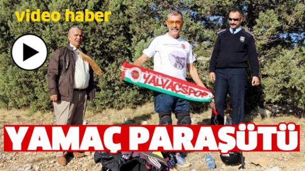 Yalvaç'ta Yamaç Paraşütü Çalışmaları