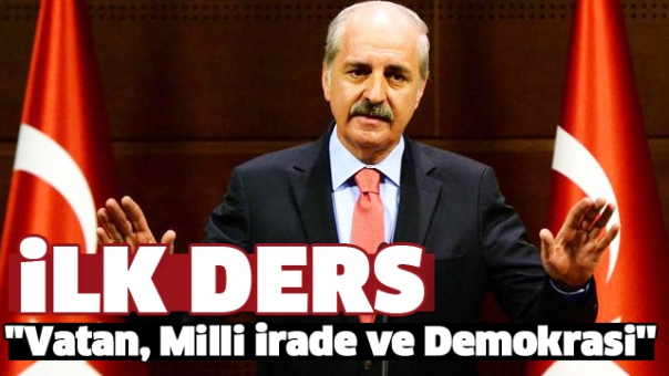 SDÜ'de İlk Ders ''Vatan, Millî İrade ve Demokrasi''