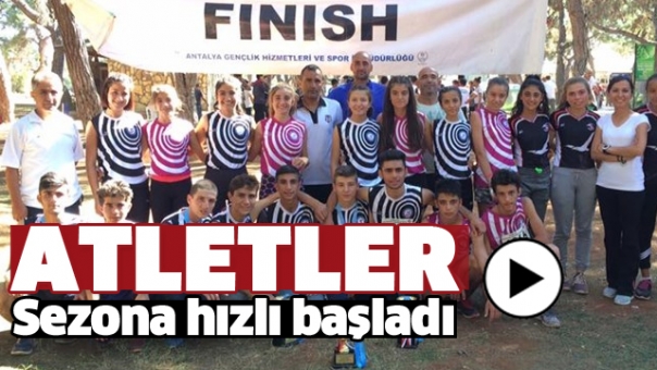 Ispartalı atletler sezona hızlı başladı