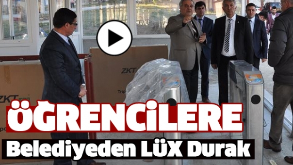 ISPARTA'DA SDÜ ÖĞRENCİLERİNE LÜKS DURAK