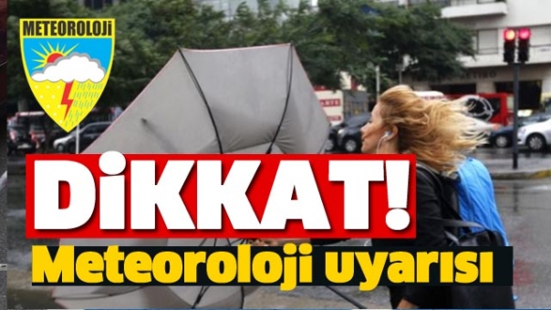 ISPARTA'DA FIRTINA UYARISI!