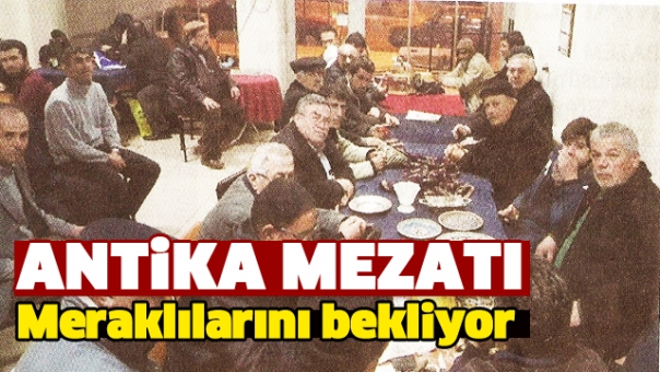 ISPARTA'DA ANTİKA MEZATI