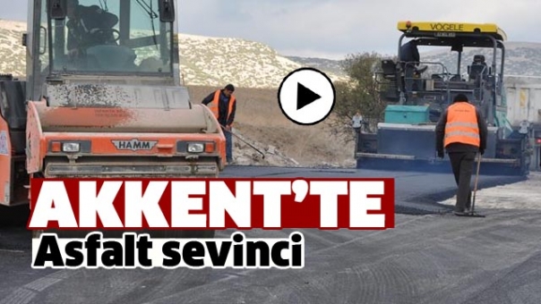 ISPARTA AKKENT TOKİ’DE ASFALT SEVİNCİ