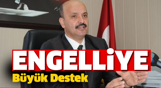 ISPARTA'DA ENGELLİYE EVDE BÜYÜK DESTEK