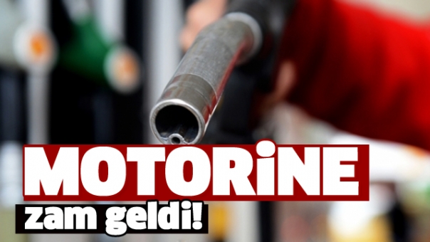 MOTORİNE ZAM GELDİ!