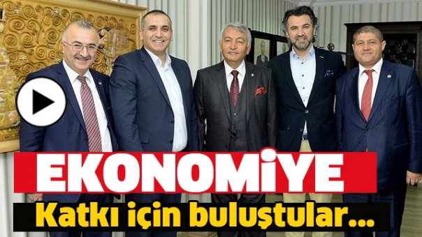 ISPARTA ŞEHİR EKONOMİSİNE KATKI  İÇİN BİR ARAYA GELDİLER