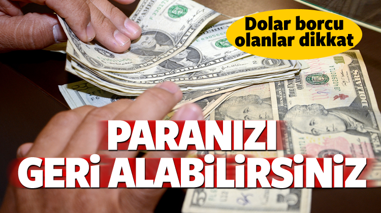 Dolar borcunuz varsa bunu yapın