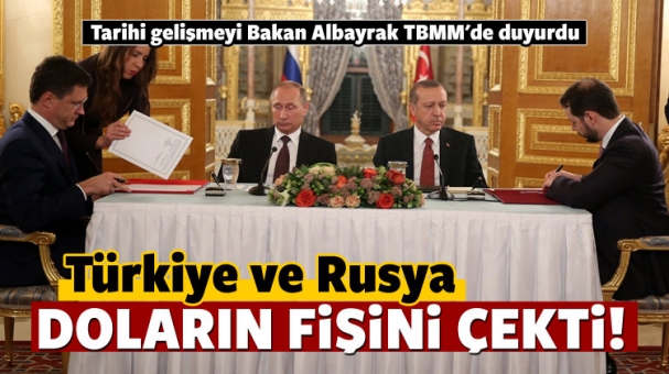 Bakan Albayrak'tan tarihi dolar açıklaması