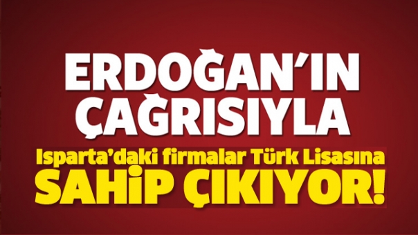 ISPARTA TÜRK LİRASINA SAHİP ÇIKIYOR