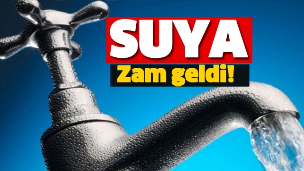 ISPARTA'DA SUYA ZAM GELDİ!