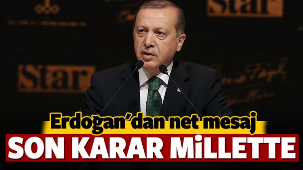 Cumhurbaşkanı Erdoğan'dan yeni anayasa açıklaması