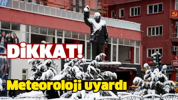 Meteorolojiden 3 İl İçin Kar Uyarısı