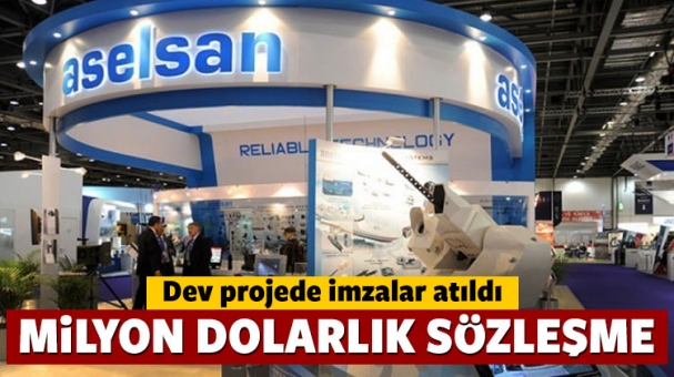 ASELSAN'dan 177 milyon dolarlık sözleşme