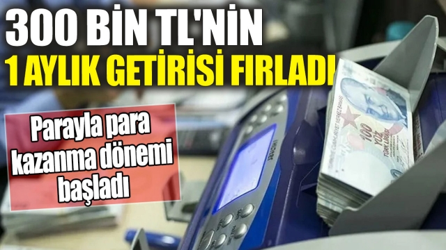 300 Bin TL'nin 1 Aylık Getirisi Dudak Uçuklattı!