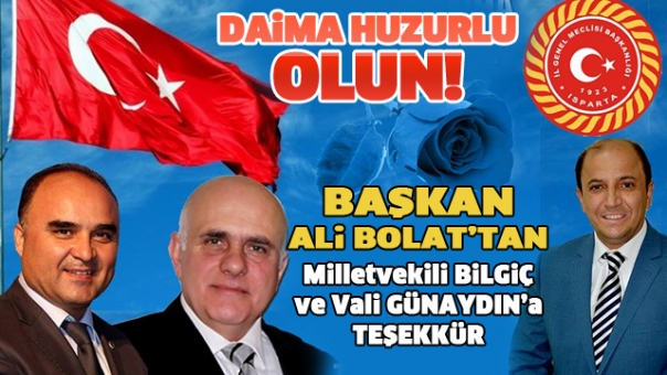  HUZUR DOLU BİR YIL OLSUN ISPARTA