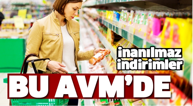 ISPARTA'DA İNANILMAZ İNDİRİMLER BU AVM'DE