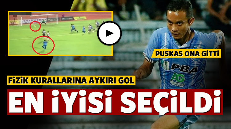 EN İYİSİ SEÇİLDİ FİZİK KURALLARINA AYKIRI GOL