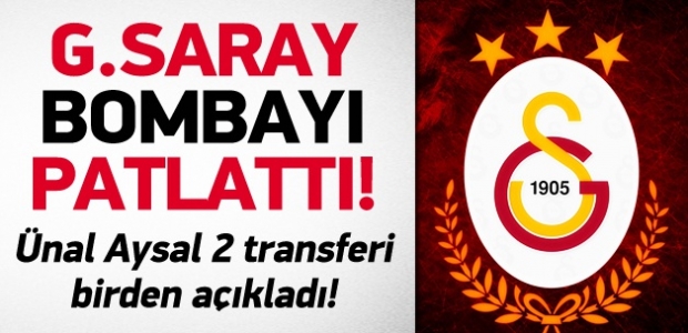 Ünal Aysal iki transferi birden açıkladı!
