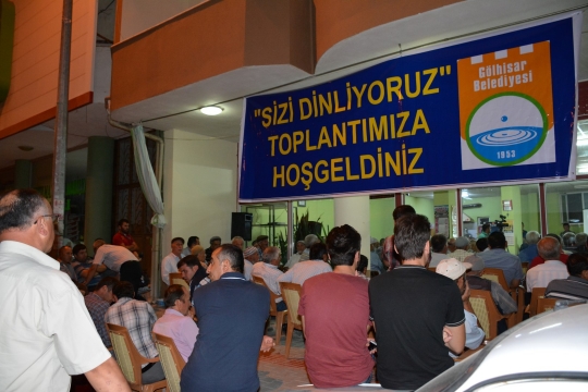 “SİZİ DİNLİYORUZ” TOPLANTISININ İLKİ YAPILDI