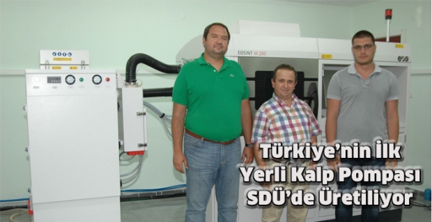 Türkiye’nin İlk Yerli Kalp Pompası SDÜ’de Üretiliyor
