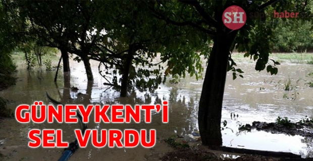 Güneykent'i Sel Aldı!